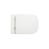 Rimless Wall Mount Toilet Concealed Tank Wear Resistance