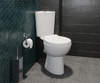 luxury western style ceramic two piece P-trap toilet --SD306